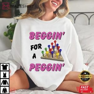 Wood Tricky Triangle Games Beggin For A Peggin T Shirt (3)