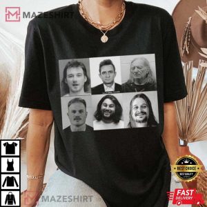 Mugshot Outlaws T Shirt (1)