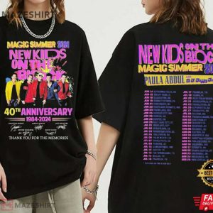 New Kids on the Block The Magic Summer Tour 2024 T Shirt (1)