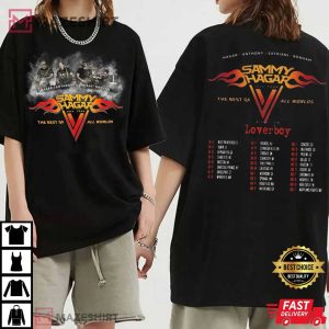 Sammy Hagar The Best of All Worlds 2024 Tour T Shirt (2)