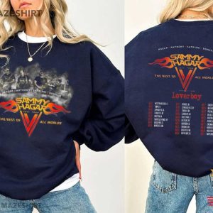 Sammy Hagar The Best of All Worlds 2024 Tour T Shirt (3)