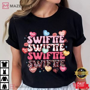 Valentine Taylor Swift Heart Love T Shirt (1)