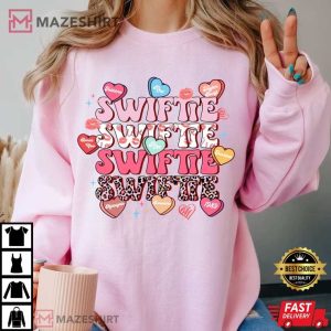 Valentine Taylor Swift Heart Love T Shirt (3)