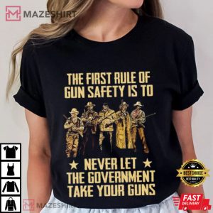 Clint Eastwood Never Let The Government Take Your Guns T Shirt (3)
