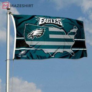 Philadelphia Eagles NFL America Flag (1) Tee