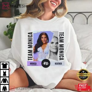 Team Monica Real Housewives of Salt Lake City T Shirt (3) t shirt