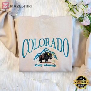Colorado Rocky Mountain Embroidered Sweatshirt (4)