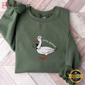 Nurse Silly Goose Embroidered Sweatshirt (1)