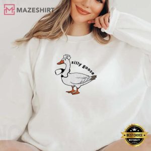 Nurse Silly Goose Embroidered Sweatshirt (2)