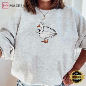 Nurse Silly Goose Embroidered Sweatshirt (3)