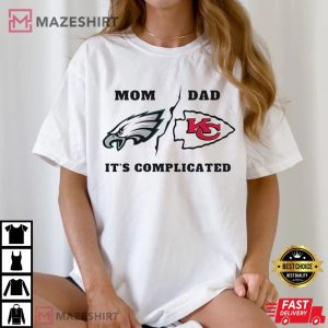 Eagles VS Chiefs House Divided Custom Logo T Shirt (2)