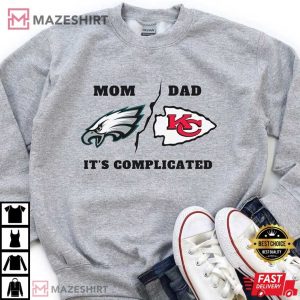 Eagles VS Chiefs House Divided Custom Logo T Shirt (4)