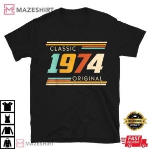 Classic 1974 Original T Shirt (1)