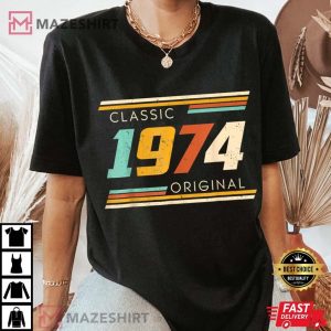 Classic 1974 Original T Shirt (3)