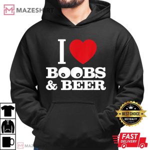I Love Boobs and Beer T Shirt (2)