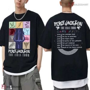 Percy Jackson The Eras Tour Greek God Mythology Symbol T Shirt (1)