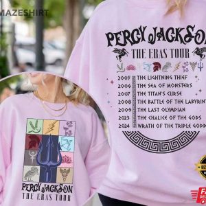 Percy Jackson The Eras Tour Greek God Mythology Symbol T Shirt (2)