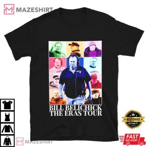 Bill Belichick The Eras Tour New England Patriots T Shirt (1)