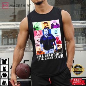 Bill Belichick The Eras Tour New England Patriots T Shirt (3)