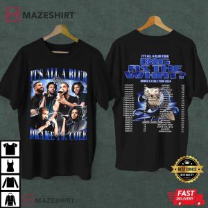 It's All Blur Tour Drake x J Cole T Shirt (2)