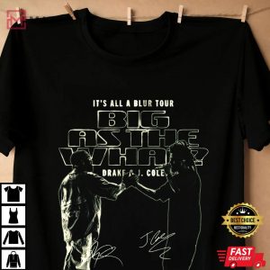 It's All Blur Tour Big As The What Tour 2024 T Shirt (1)