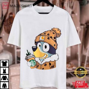 Bluey Boujee Carhartt Starbucks T Shirt (1)