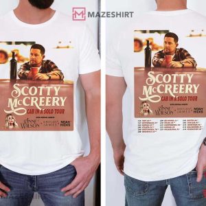 Scotty McCreery The Cab In A Solo Tour T Shirt (1)