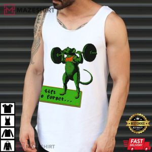 Mouse I Lift to Forget T Shirt (2)