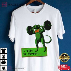 Mouse I Lift to Forget T Shirt (3)