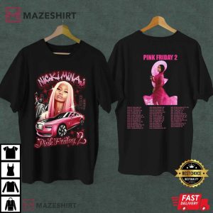Pink Friday 2 Nicki Minaj 2024 Tour T Shirt (2)