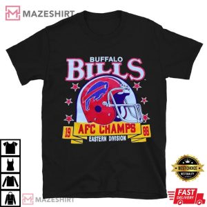 Buffalo Bills AFC Champs Eastern Division 1988 T Shirt (4)