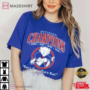 Buffalo Bills Champions Football 2020 2023 Back To Back T Shirt (2)