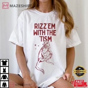 Frog Rizz Em with The Tism T Shirt (1)
