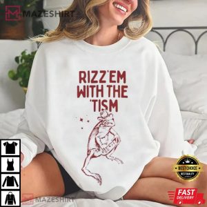Frog Rizz Em with The Tism T Shirt (3)
