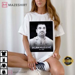 Dejan Milojevic Golden State Warriors T Shirt (3)