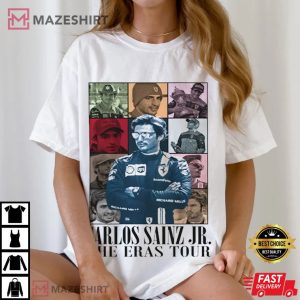 Carlos Sainz Jr F1 The Eras Tour T Shirt (2)