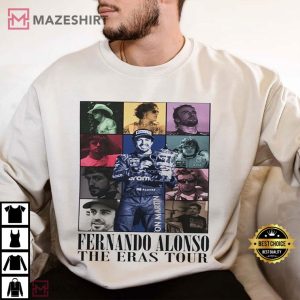 Fernando Alonso The Eras Tour Aston Martin Unisex T Shirt (3)
