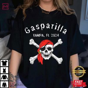 Gasparilla 2024 Priate Festival Tampa FL Souvenir T Shirt (4)