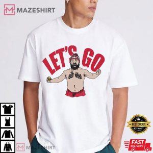 Jason Kelce Let's Go Hype Man T Shirt (1)