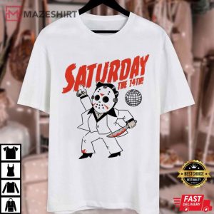 Jason Voorhees x Saturday Night Fever T Shirt (4)