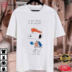 Matt Gray I Just Am French Snoopy T Shirt (3)