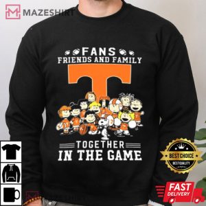 Tennessee Volunteers Snoopy And Friends Together In The Game T Shirt (4)