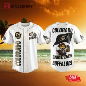 Colorado Buffaloes Game Day Baseball Jersey (2)