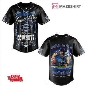 Dallas Cowboys Let’s Do It Game Day Baseball Jersey