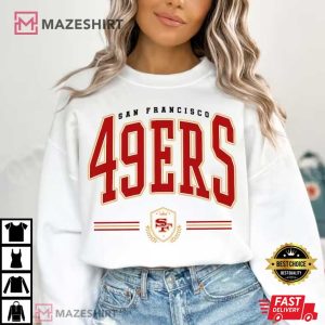 San Francisco 49ERS Football Embroidered Sweatshirt (1)