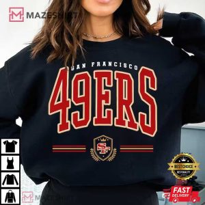 San Francisco 49ERS Football Embroidered Sweatshirt (4)