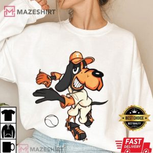 Tennessee Volunteers Smokey Pitching T Shirt (4)