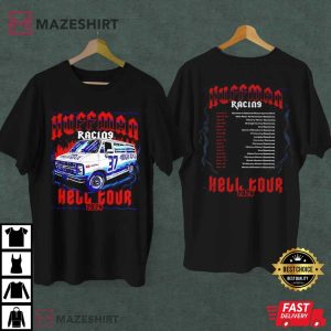 Landon Huffman Racing Hell Tour 2024 T Shirt (2)