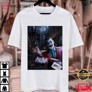 Denver Nuggets Joker Champs Batman T Shirt (2)