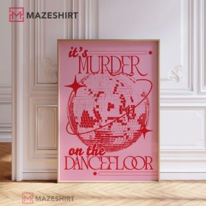 Saltburn Murder On The Dancefloor Disco Ball Poster